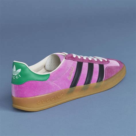 adidas gazelle gucci pink